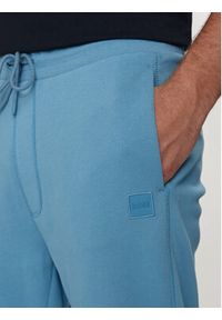 BOSS - Boss Spodnie dresowe Sestart 50509303 Niebieski Regular Fit. Kolor: niebieski. Materiał: bawełna #4