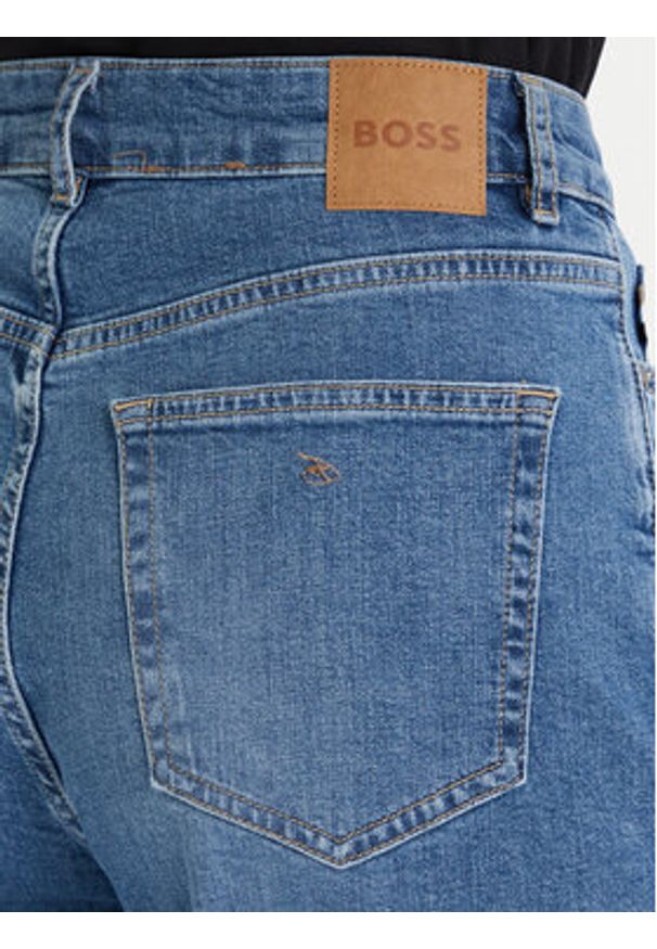 BOSS - Boss Jeansy 50492789 Niebieski Regular Fit. Kolor: niebieski