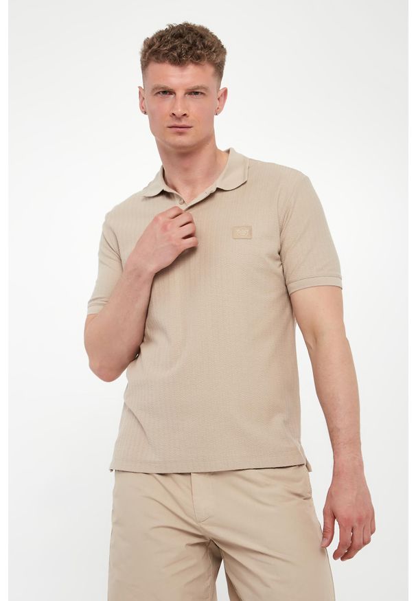 Emporio Armani Swimwear - Polo męskie EMPORIO ARMANI SWIMWEAR. Typ kołnierza: polo