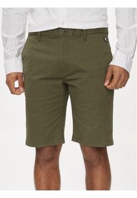 Tommy Jeans Szorty materiałowe Scanton DM0DM18812 Zielony Regular Fit. Kolor: zielony. Materiał: bawełna #1