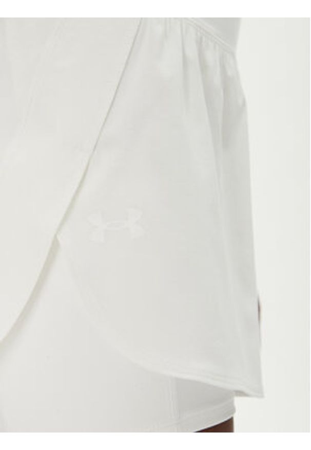 Under Armour Szorty sportowe Vanish 2in1 1376936 Biały Regular Fit. Kolor: biały. Materiał: syntetyk