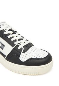 Tommy Jeans Sneakersy Tjm Retro Basket EM0EM01610 Biały. Kolor: biały. Materiał: skóra #6