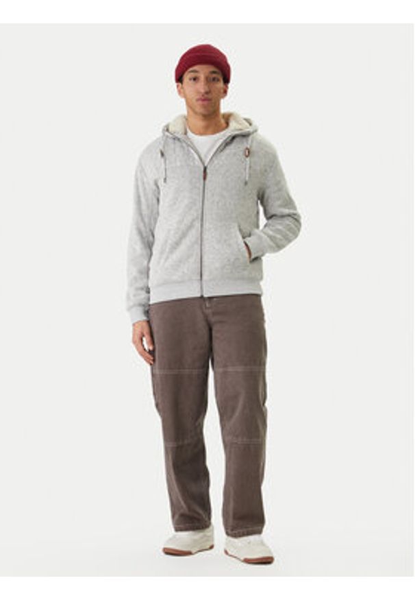 Quiksilver Bluza Cepres Keller EQYFT05113 Szary Regular Fit. Kolor: szary. Materiał: syntetyk