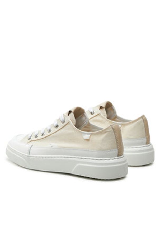 Inuikii Sneakersy Canvas Lex Low 50102-991 Beżowy. Kolor: beżowy. Materiał: materiał