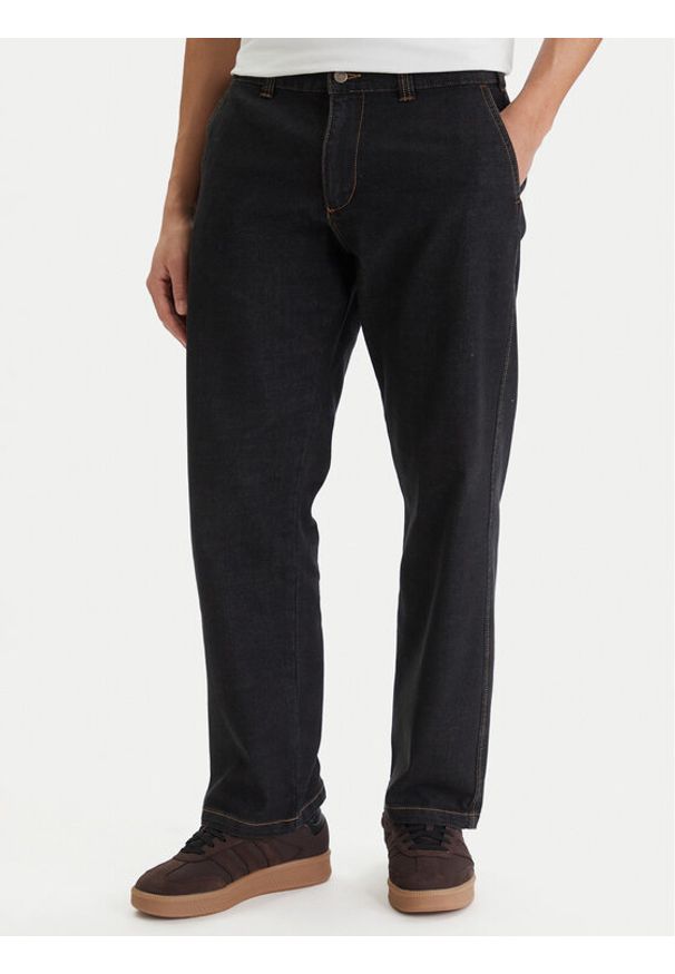 RVCA Jeansy Americana Dayshift 23A193503 Czarny Heritage Fit. Kolor: czarny