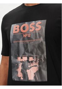 BOSS - Boss T-Shirt Bossticket 50515829 Czarny Regular Fit. Kolor: czarny. Materiał: bawełna