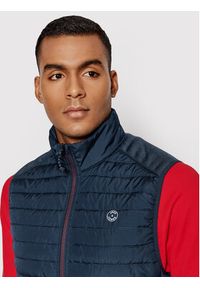 Jack & Jones - Jack&Jones Kamizelka Multi 12200684 Granatowy Slim Fit. Kolor: niebieski. Materiał: syntetyk #5