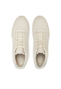 Calvin Klein Sneakersy Runner Lace Up - Jacq HW0HW02413 Écru. Materiał: materiał #6