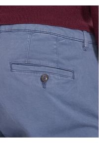 United Colors of Benetton - United Colors Of Benetton Chinosy 4TZYUF04P Niebieski Slim Fit. Kolor: niebieski. Materiał: bawełna #5