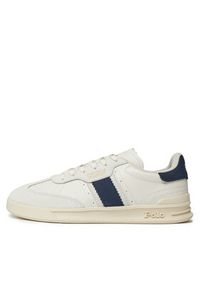 Polo Ralph Lauren Sneakersy Htr Aera 804936609001 Biały. Kolor: biały. Materiał: skóra #5