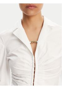 Versace Jeans Couture Koszula 78HAL203 Biały Slim Fit. Kolor: biały. Materiał: bawełna #3