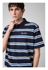 Guess T-Shirt 183258 Niebieski Classic Fit. Kolor: niebieski #5