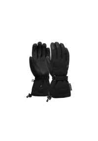 Rękawice narciarskie Reusch Nadia R-Tex® XT. Kolor: czarny. Materiał: skóra. Sezon: zima. Sport: narciarstwo
