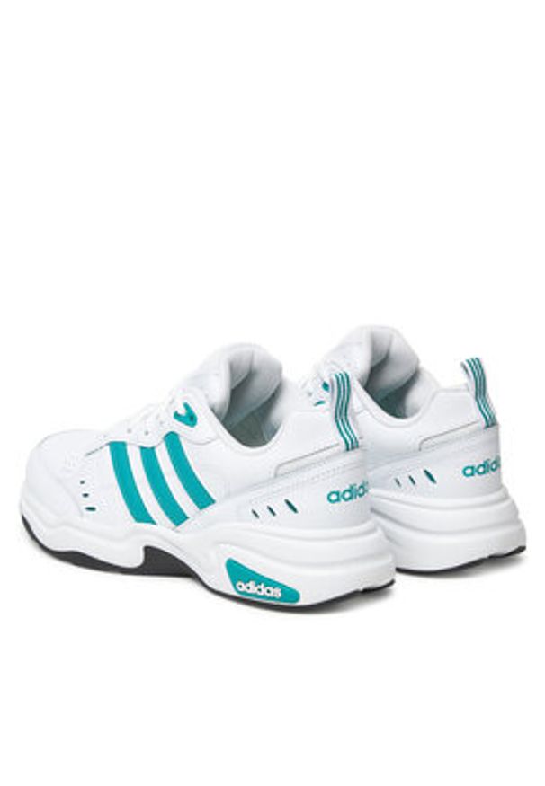 Adidas - adidas Sneakersy Strutter JS2672 Biały. Kolor: biały. Materiał: skóra