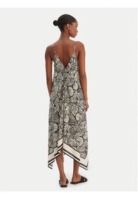 Seafolly Sukienka letnia C Shells 55763-DR Czarny Regular Fit. Kolor: czarny. Materiał: wiskoza. Sezon: lato #2