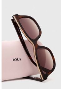 Tous okulary przeciwsłoneczne damskie kolor brązowy. Kolor: brązowy #5