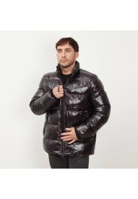 Geox - Kurtka GEOX M SILE BOMBER Czarny. Kolor: czarny. Materiał: tkanina