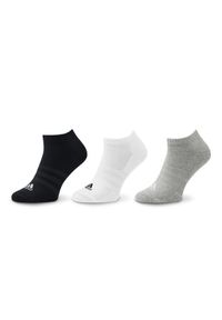 Adidas - adidas Stopki Cushioned Low-Cut Socks 3 Pairs IC1333 Szary. Kolor: szary. Materiał: bawełna