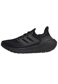 Adidas - Buty do biegania adidas Ultraboost Light M GZ5166 czarne. Kolor: czarny. Materiał: guma, syntetyk. Szerokość cholewki: normalna