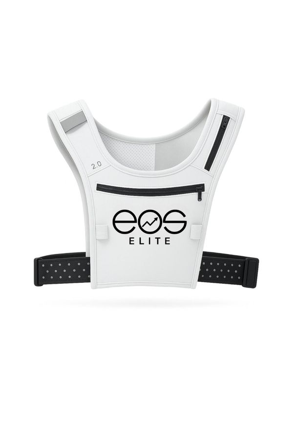 EOS ELITE - Kamizelka do biegania Eos Elite. Kolor: biały. Sport: bieganie