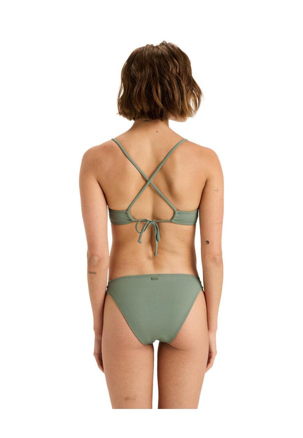 Roxy - Dół bikini dla Kobiety BEACH CLASSICS BIKINI. Kolor: zielony. Materiał: tkanina, elastan, poliester