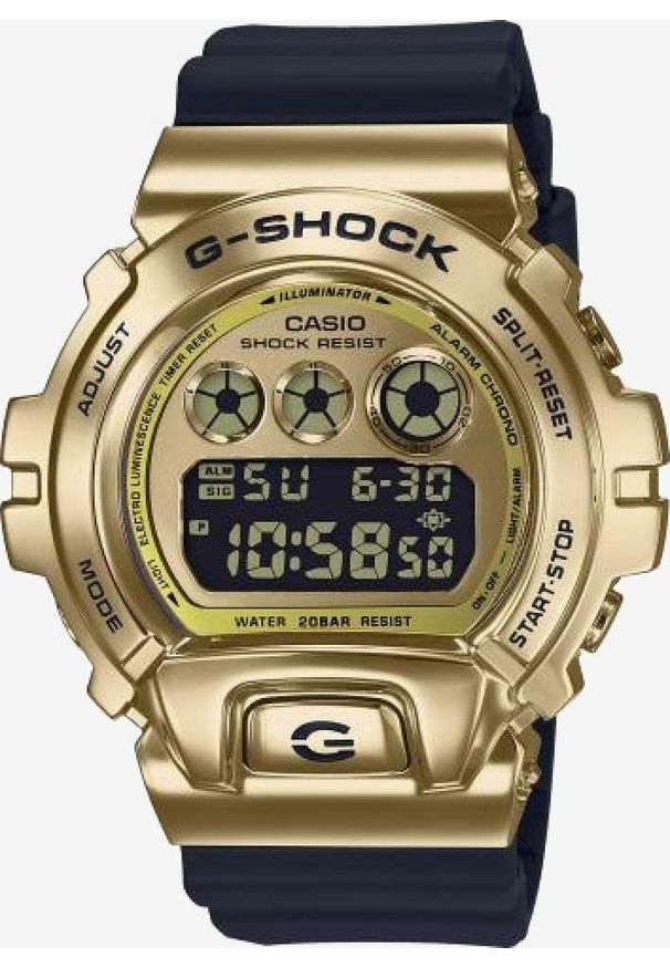 Zegarek Casio ZEGAREK MĘSKI CASIO G-SHOCK G-STEEL GM-6900G-9ER (zd129a)