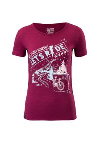 Koszulka rowerowa damska Silvini MTB Pelori WD1630. Kolor: czerwony