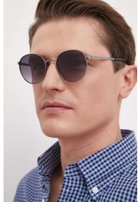 Guess okulary przeciwsłoneczne kolor szary. Kształt: okrągłe. Kolor: szary #2