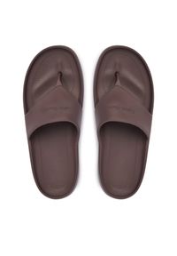 Calvin Klein Japonki One Piece Eva Flip Flop Thong HW0HW02957 Brązowy. Kolor: brązowy. Materiał: syntetyk #1
