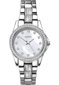 Zegarek Sekonda Zegarek damski Sekonda 2841 CYRKONIE srebrny. Kolor: srebrny #1
