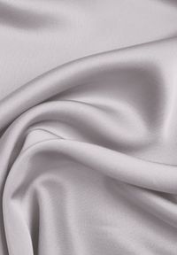 Born2be - Szara Satynowa Spódnica Maxi Shapas. Stan: podwyższony. Kolor: szary. Materiał: satyna #2