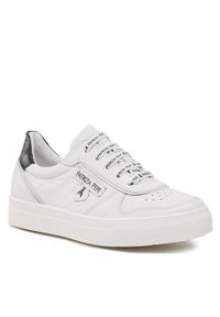 Patrizia Pepe Sneakersy PJ205.06 S Biały. Kolor: biały. Materiał: skóra