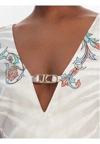 Just Cavalli Sukienka codzienna 80PAO948 NS846 Kolorowy Regular Fit. Okazja: na co dzień. Materiał: wiskoza. Wzór: kolorowy. Typ sukienki: proste. Styl: casual #5