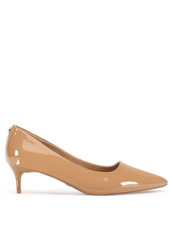 Nine West Szpilki WFA3042-1 Beżowy. Kolor: beżowy. Materiał: skóra. Obcas: na szpilce