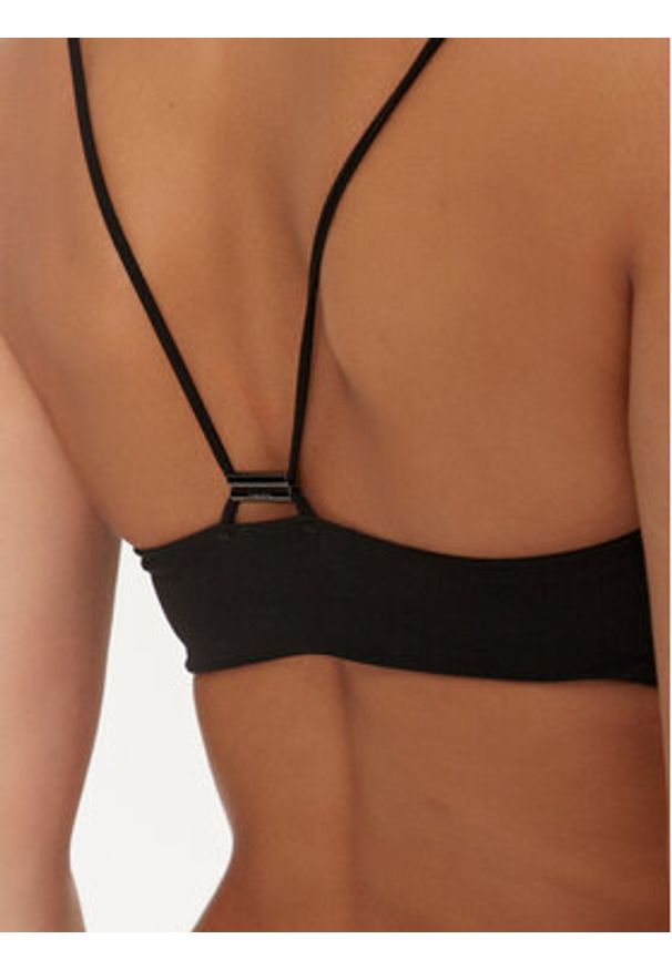 Calvin Klein Swimwear Góra od bikini KW0KW02744 Czarny. Kolor: czarny. Materiał: syntetyk