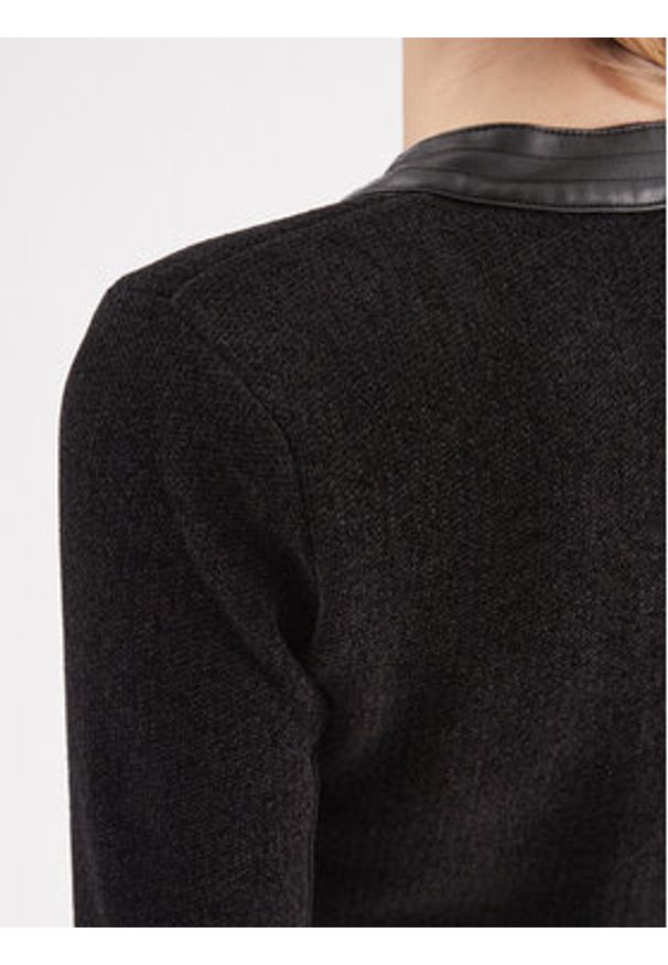 Marciano Guess Sweter 3YGR135 661Z Czarny Regular Fit. Kolor: czarny. Materiał: syntetyk