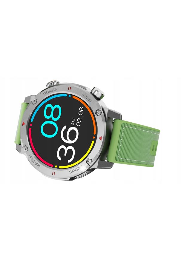Smartwatch Imiki IMIKI SmartWatch Xplorer Scout Green sportowy zegarek do biegania. Rodzaj zegarka: smartwatch. Styl: sportowy