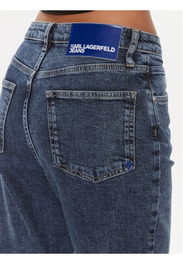 Karl Lagerfeld Jeans Jeansy 240J1114 Niebieski Skinny Fit. Kolor: niebieski