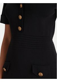 Guess Sukienka dzianinowa W5YK29 Z0130 Czarny Slim Fit. Kolor: czarny. Materiał: syntetyk, wiskoza #3