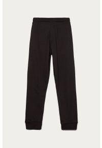 Calvin Klein Underwear - Spodnie dziecięce 128-176 cm. Okazja: na co dzień. Kolor: czarny. Materiał: bawełna, materiał, dzianina. Wzór: nadruk. Styl: casual #3
