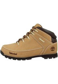 Buty do chodzenia męskie Timberland Euro Sprint Hiker. Wysokość cholewki: za kostkę. Zapięcie: sznurówki. Kolor: beżowy. Materiał: skóra, syntetyk, materiał, tkanina. Szerokość cholewki: normalna. Sezon: zima. Sport: bieganie, turystyka piesza #1
