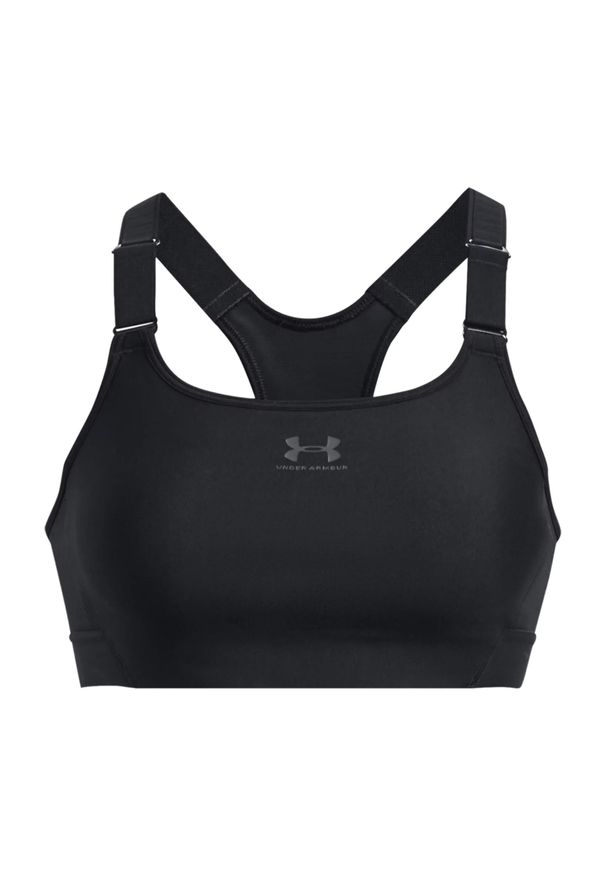 Stanik fitness Under Armour HG Armour High. Kolor: czarny. Sport: fitness