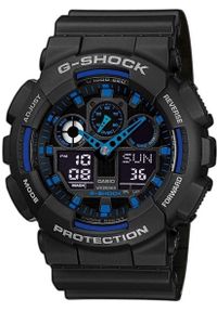 G-Shock - Zegarek Męski G-SHOCK Supernova ORIGINAL GA-100-1A2ER. Rodzaj zegarka: cyfrowe. Materiał: tworzywo sztuczne. Styl: sportowy