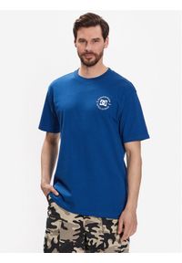 DC T-Shirt Star Pilot ADYZT04991 Granatowy Relaxed Fit. Kolor: niebieski. Materiał: bawełna