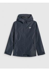 4f - 4F Kurtka przejściowa membrana 5000 dziecięca - granatowa 158 (12-13 lat). Kolor: niebieski. Sezon: lato #1