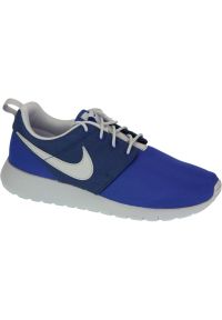 Buty Nike Roshe One Gs W 599728-410 niebieskie. Kolor: niebieski. Materiał: syntetyk, guma. Szerokość cholewki: normalna. Model: Nike Roshe