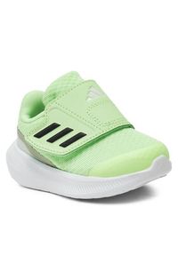 Adidas - adidas Buty RunFalcon 3.0 Hook-and-Loop IE5903 Zielony. Kolor: zielony. Materiał: mesh, materiał. Sport: bieganie