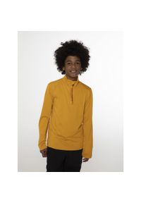 Sweter dziecięcy 1/4 z zamkiem błyskawicznym Protest Willowy. Kolor: żółty. Sezon: zima. Sport: narciarstwo #2