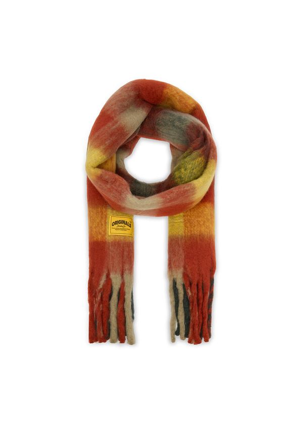 Szalik Jack & Jones. Kolor: brązowy