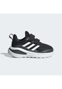 Buty do biegania Dziecko Adidas Forta Run czarny. Kolor: czarny, szary, biały, wielokolorowy. Sport: bieganie